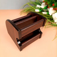 12.5cm Wooden Pen Holder Vase