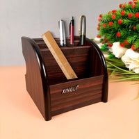 12.5cm Wooden Pen Holder Vase