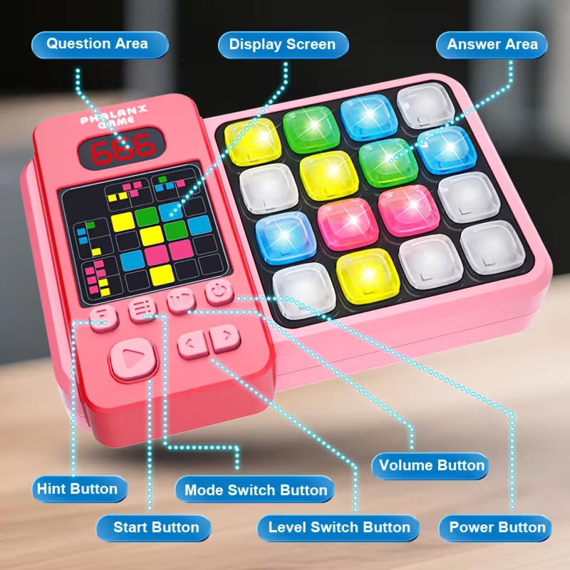 Kids Electric Multi-functional Phalanx Puzzle Game