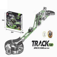 DIY Acrobatic Roller Coaster Track