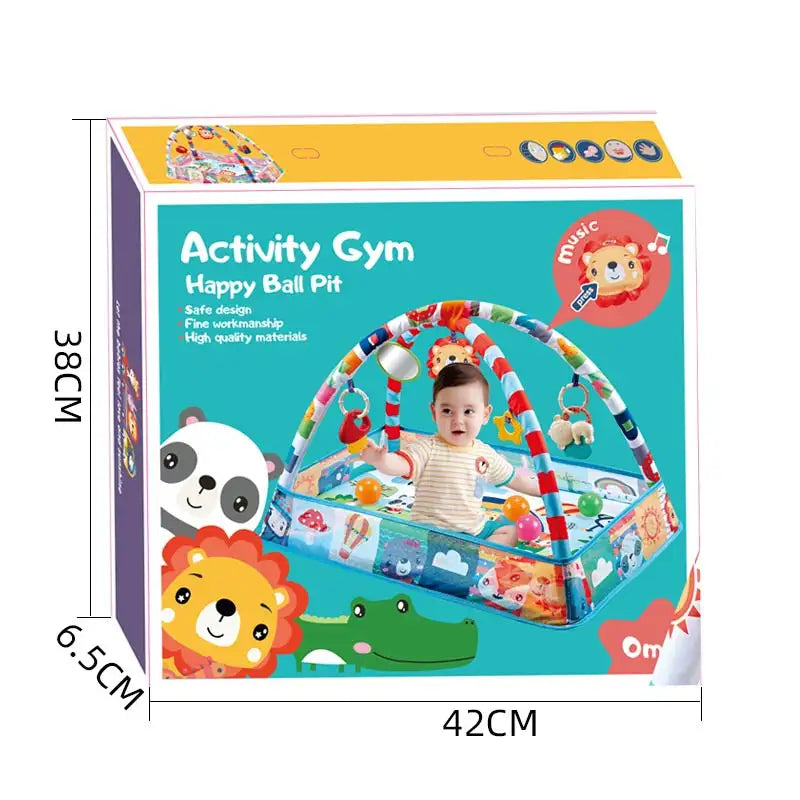 Multi-Function Baby Activity Gym Happy Ball Pit