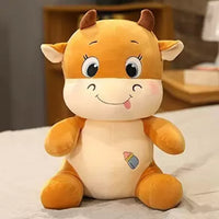 8* Inches Baby Cow Stuff Toy