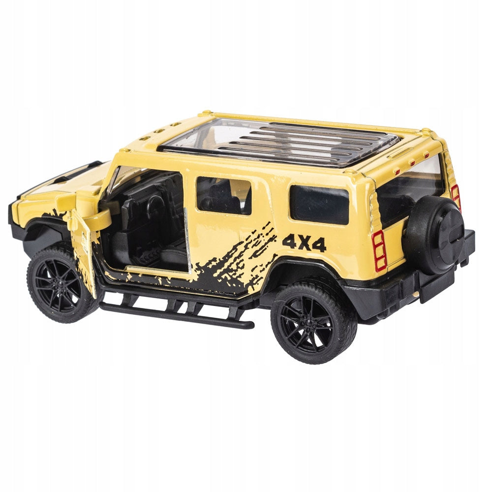 1:43 Diecast Metal Pullback Jeep - Assortment