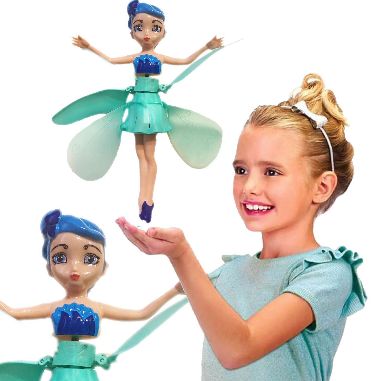 Infrared Induction Flying Fairy Doll