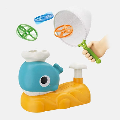 Whale Frisbee Ejection Flying Saucer