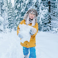 Premium Kids Tiger Ear Flapping Cap