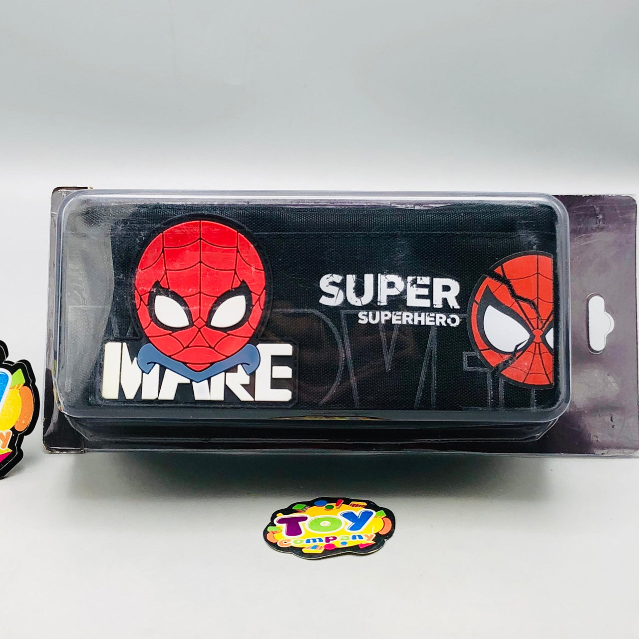 Premium Super Hero Themed 3 Zips Kids Pencil Pouch
