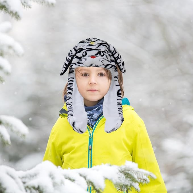 Premium Kids Tiger Ear Flapping Cap