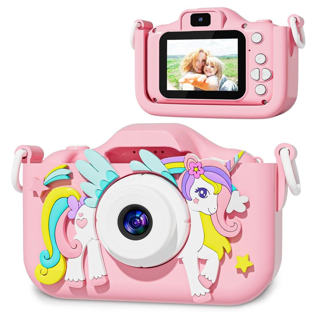 Kids Unicorn Silicon Shell Digital Camera