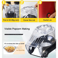 Realistic Electric Mini Popcorn Maker Machine