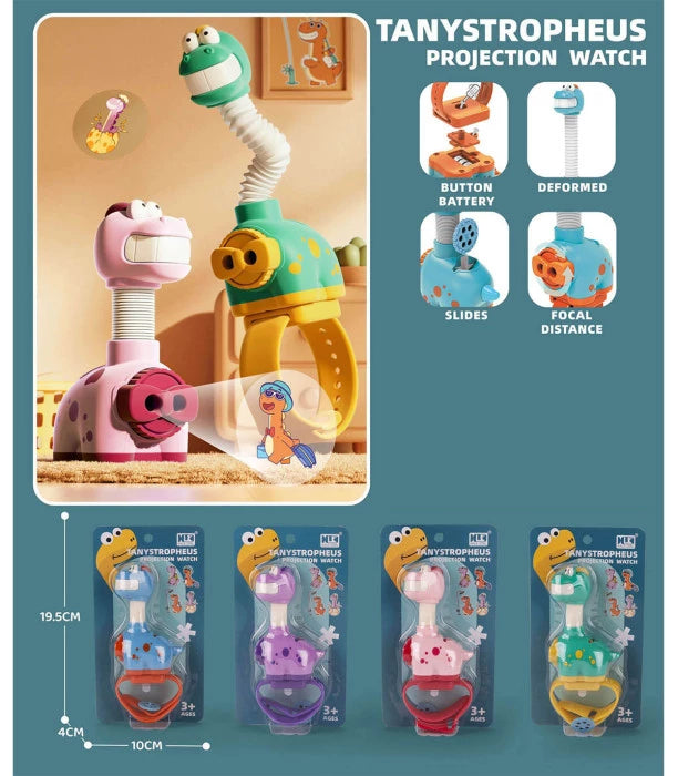 Kids Mini Cartoon Themed Projection Toy Watch
