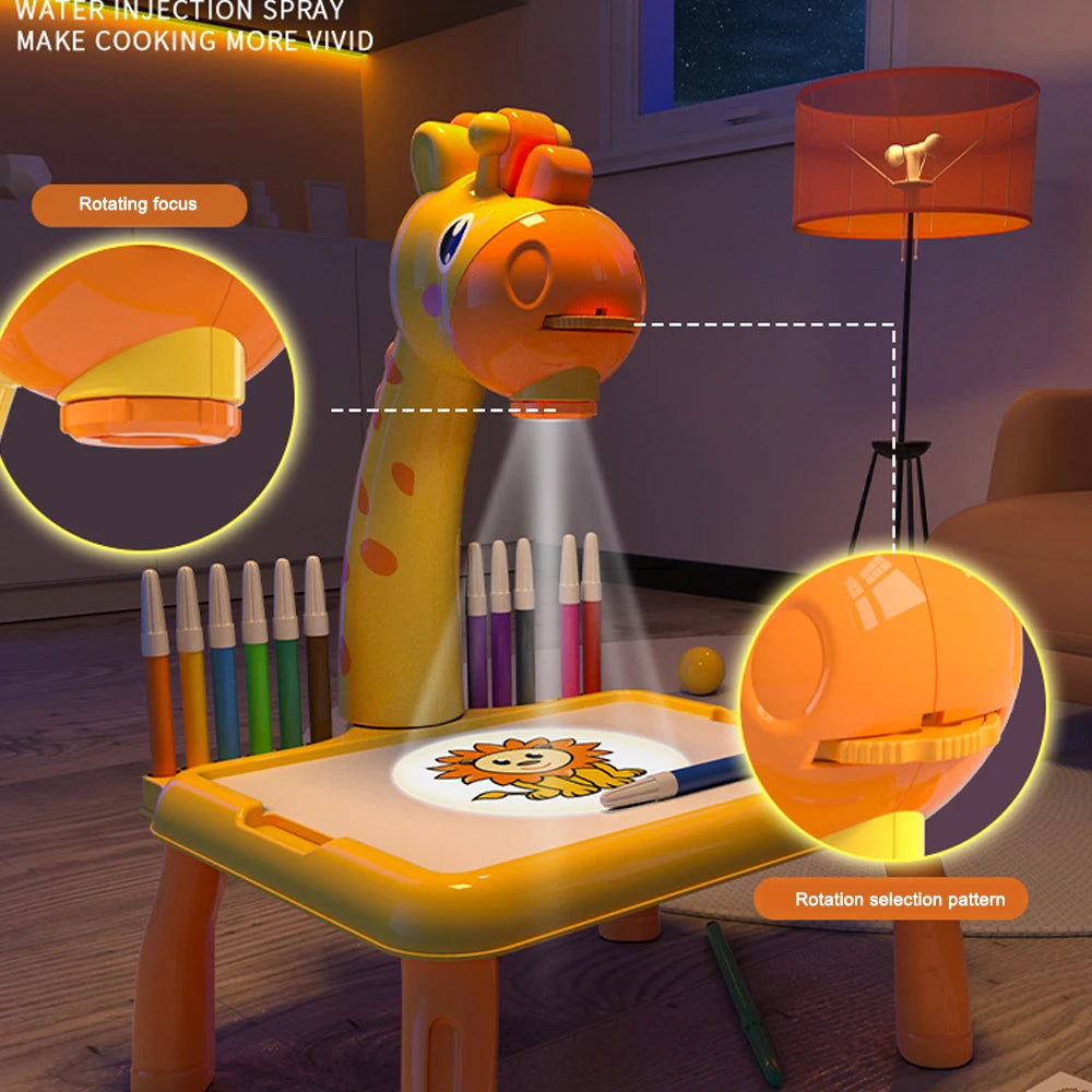 2in1 Multi-functional Projection Doodle Table