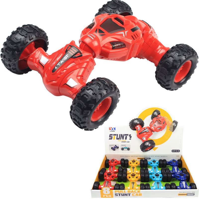 ABS Pullback Stunt Car - 1Pc