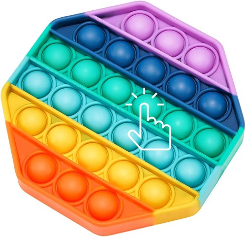 Push Pop It Bubble Fidget - Hexagon