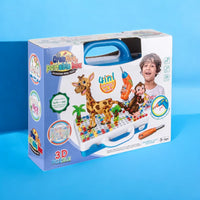 4in1 Kids 3D Puzzle Tool Box With Drill