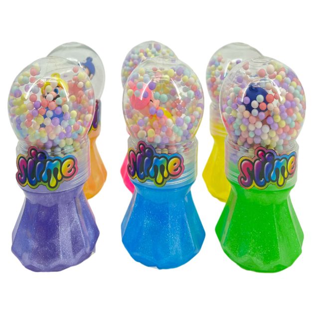 Mini Unicorn Snowflake Crystal Slime Mud Bottle - 1Pc