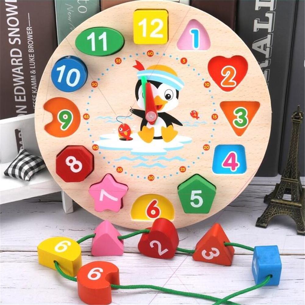 Seton Wooden Puzzle Clock