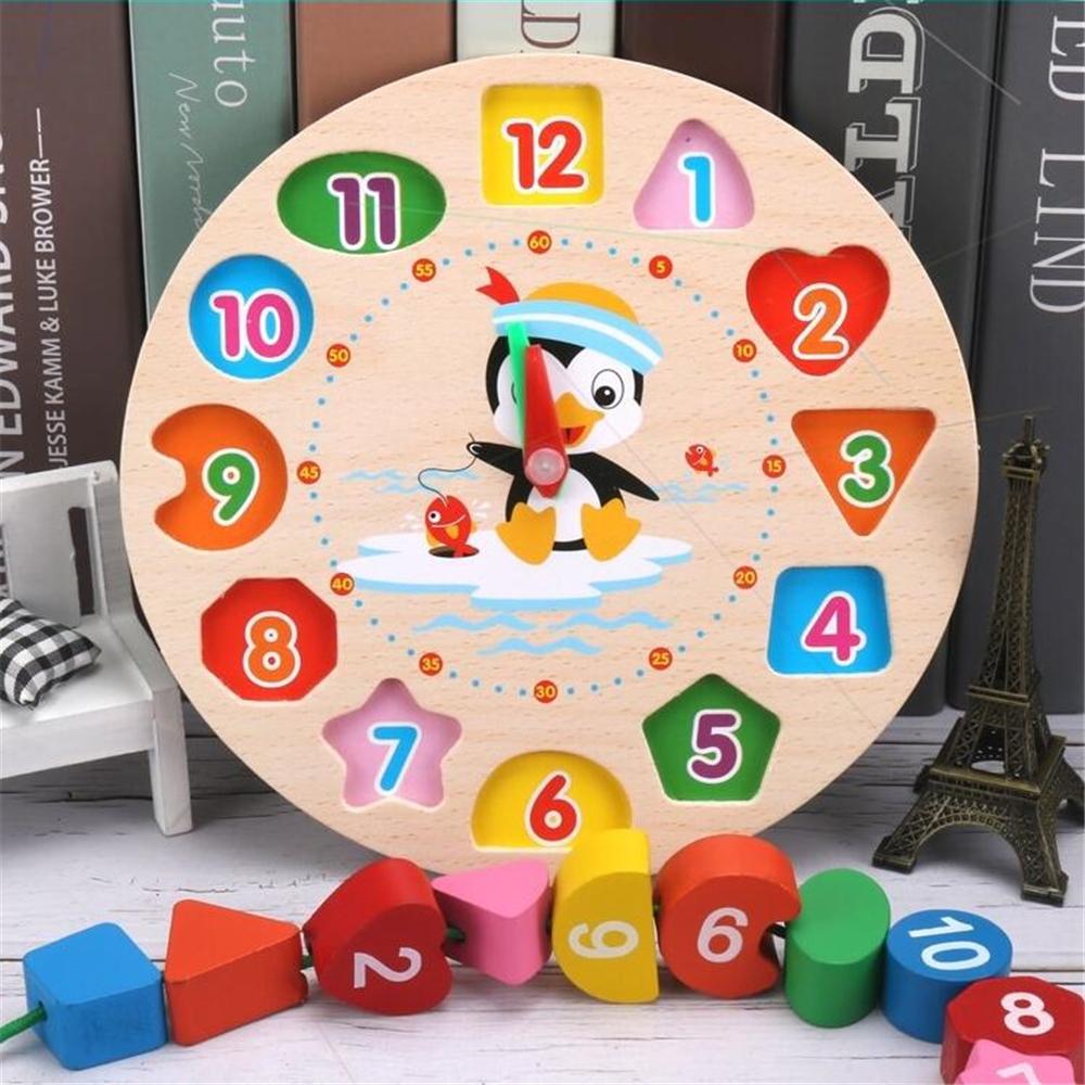 Seton Wooden Puzzle Clock
