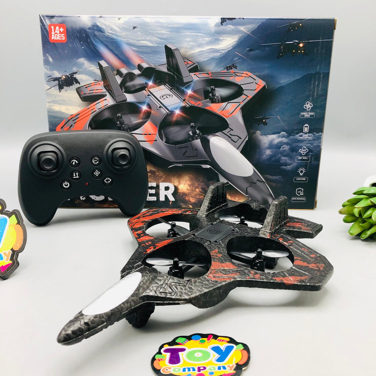 2.4GHz RC Combat Flying Fighter Jet