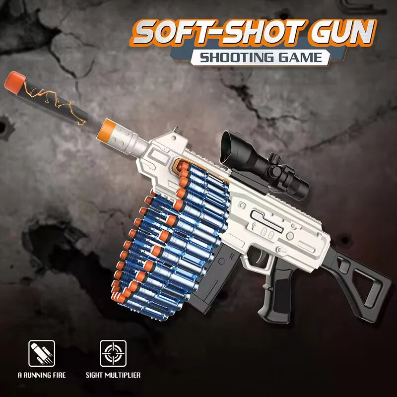 Electric Rechargeable AK47 Soft Bullet Gun