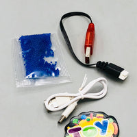 Rechargeable MP5 Water Bullet Shooting Gun With Smoke Silencer