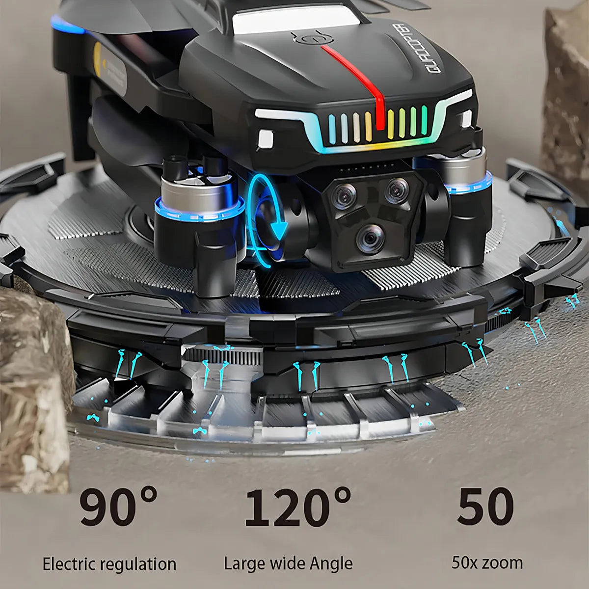 Remote Control J6 Pro Camera Drone