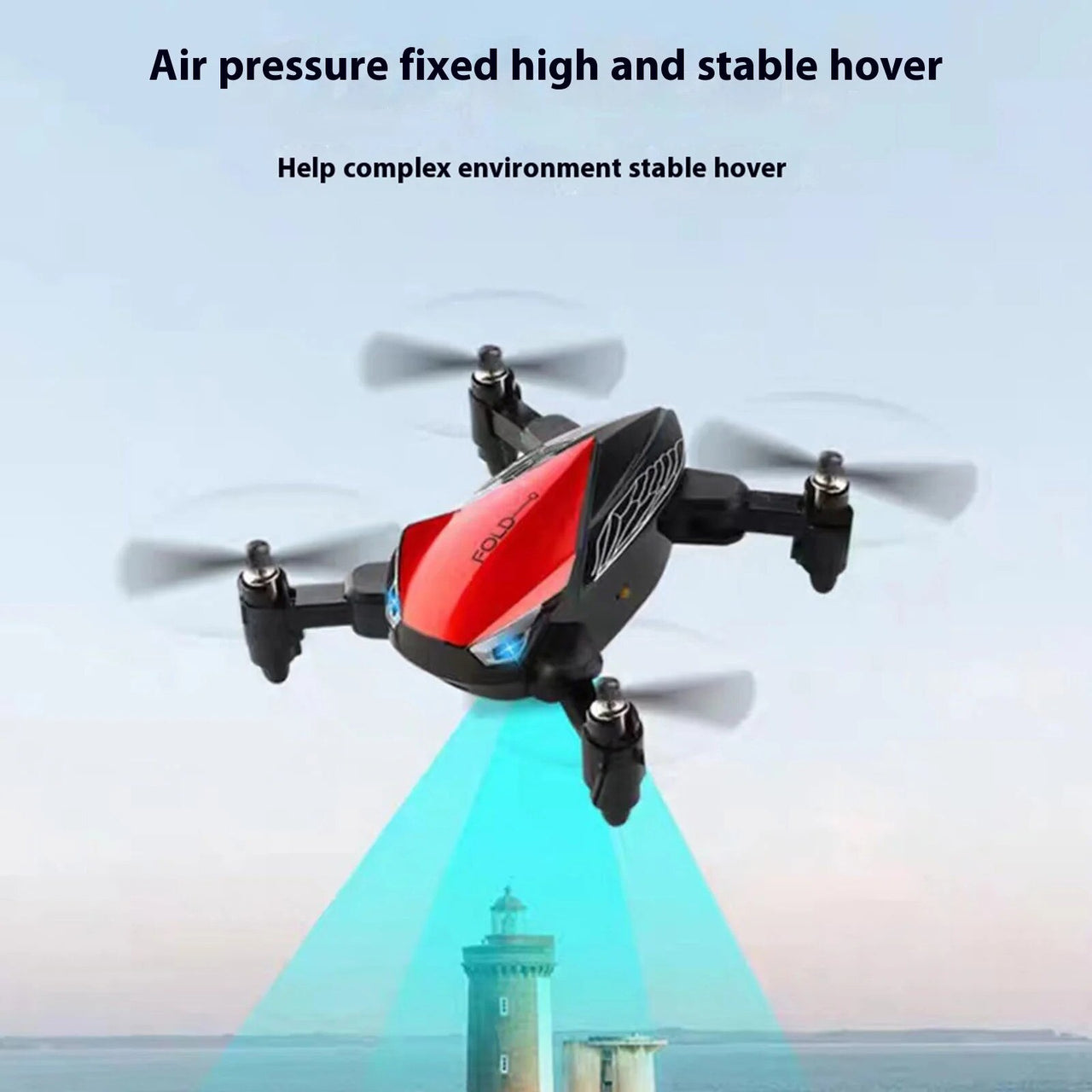 2.4GHz RC Foldable Mini Drone
