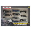 1:64 Diecast Mini Batman Inertial Cars Set - 10Pcs