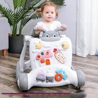 Multi-functional Baby Activity & Musical Walker - Gray