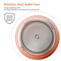 1200ml Stainless Steel Portable Sports Kettle - Pink