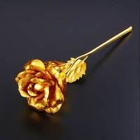 Gold Dipped Real Rose With Luxury Gift Box