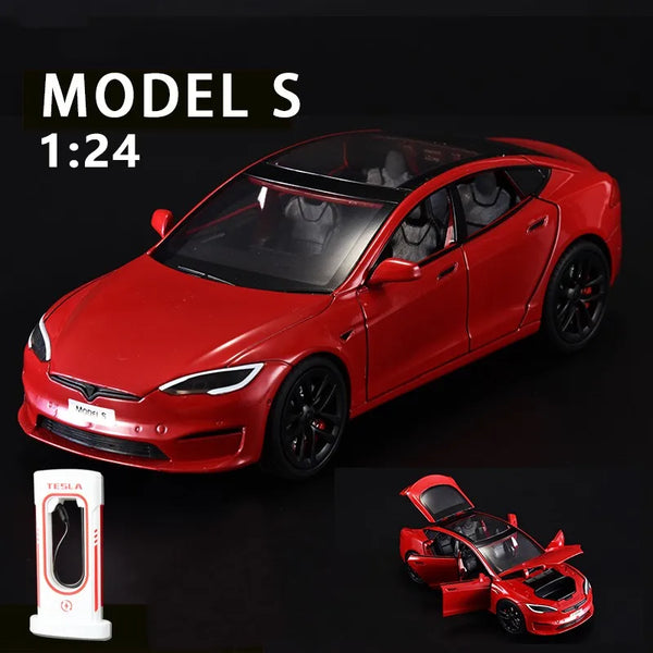 1:24 Diecast Tesla Model S Car