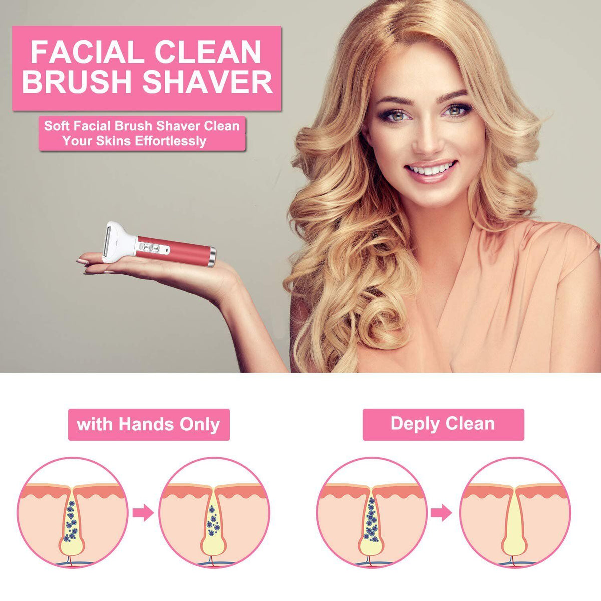 5-in-1 Rechargeable Kemei Shaver