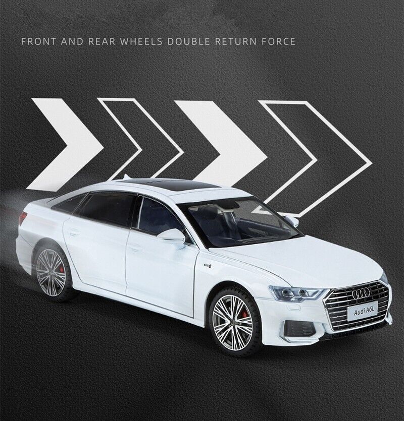 1:18 Diecast Metal Audi A6L Model Car