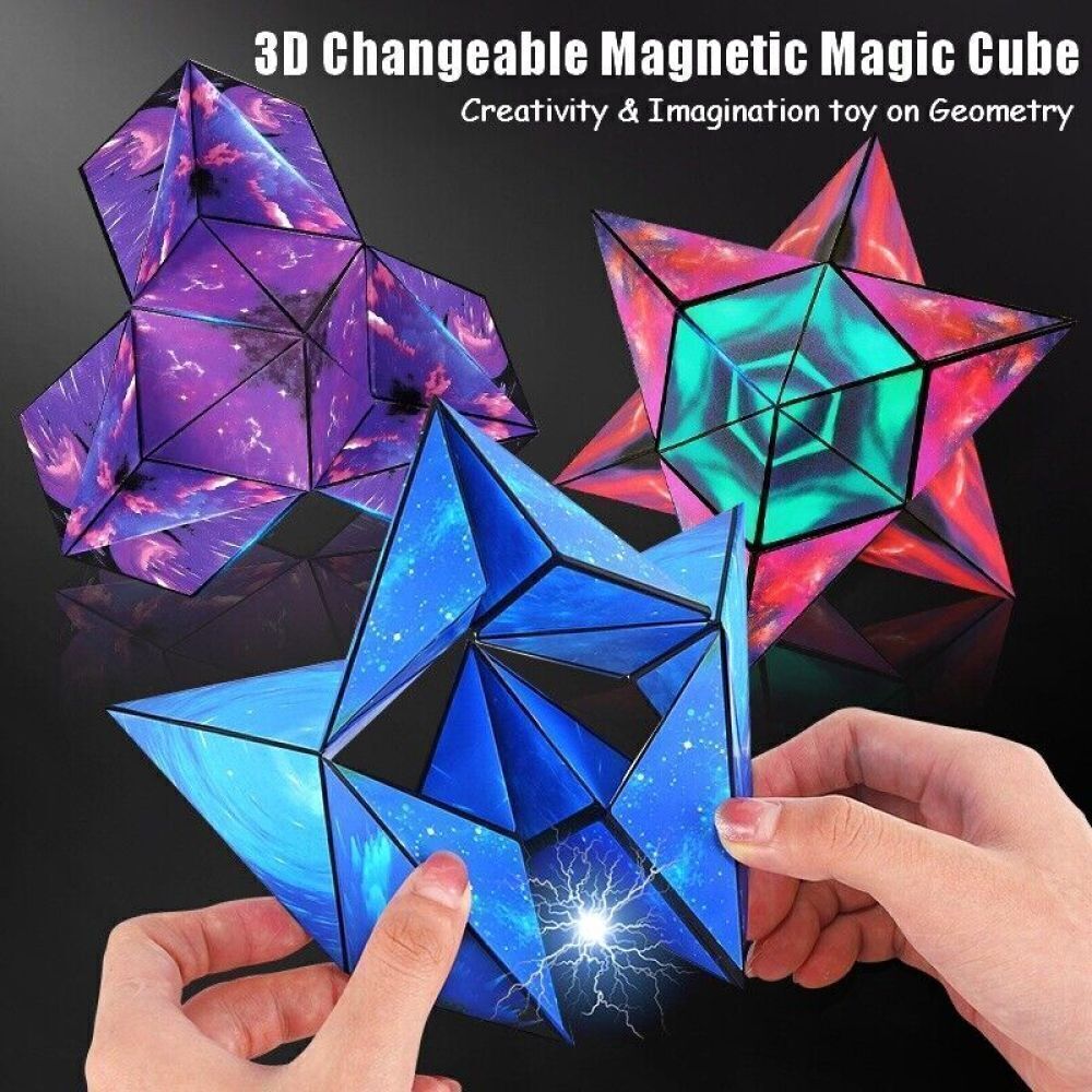 SASHIBO Magnetic Magic Cube - 70+ Shapes