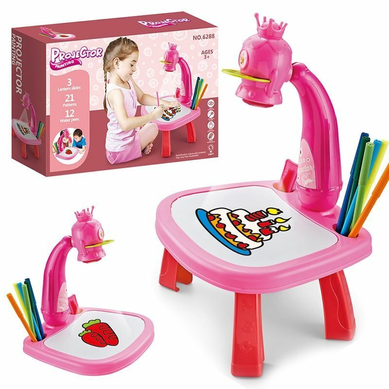 Projector Painting Desk for Kids