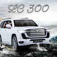1:32 Diecast Land Cruiser LC300 With Miniature
