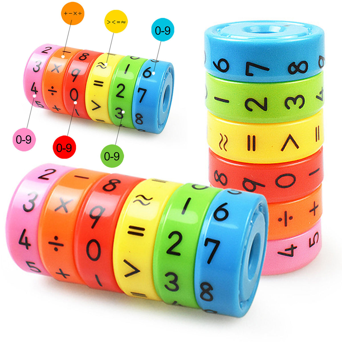 Montessori Maths Puzzle Cube Game