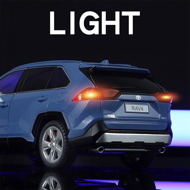 1:24 Diecast Metal Toyota RAV4 Model Car