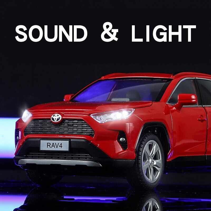 1:24 Diecast Metal Toyota RAV4 Model Car