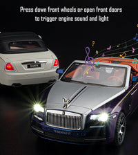 1:24 Diecast Rolls Royce Dawn With Light & Sound