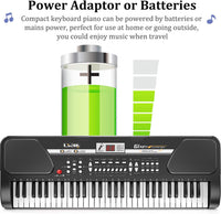 61 Keys Electronic Keyboard Piano