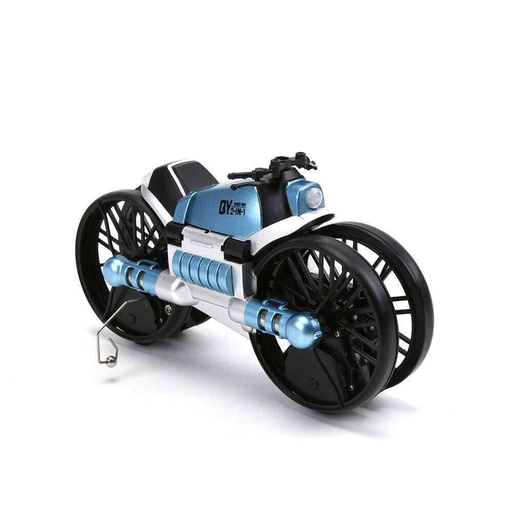 R/C Rechargeable LEAP Motorcycle/Quad-copter