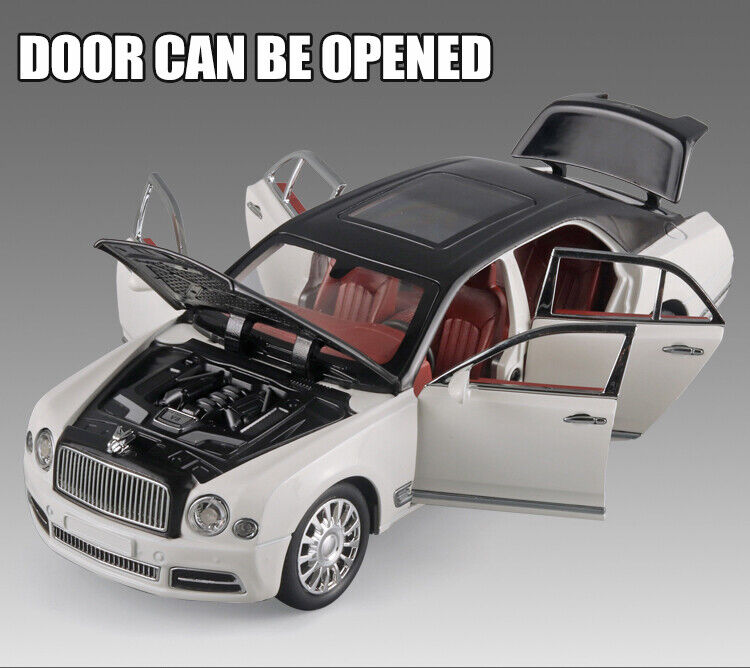 1:24 Diecast Bentley Mulsanne Model Car