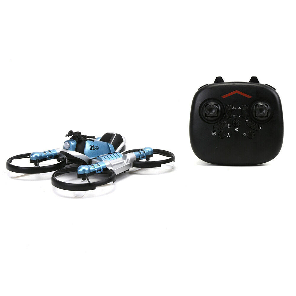 R/C Rechargeable LEAP Motorcycle/Quad-copter