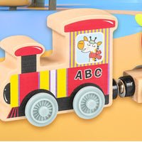Wooden Magnetic Digital Train 0-20 With Signs