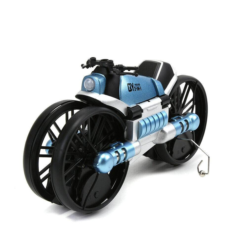R/C Rechargeable LEAP Motorcycle/Quad-copter