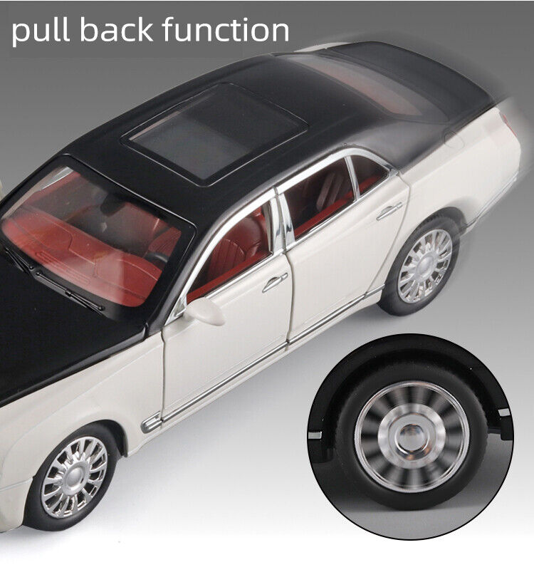 1:24 Diecast Bentley Mulsanne Model Car