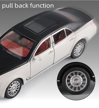 1:24 Diecast Bentley Mulsanne Model Car