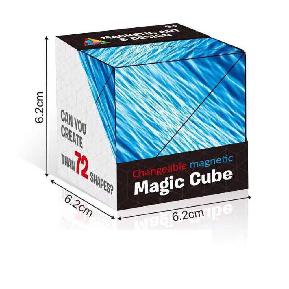 SASHIBO Magnetic Magic Cube - 70+ Shapes